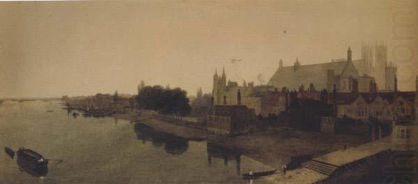 Peter Dewint A View of Westminster Hall,Abbey c.from the bridge (mk47) china oil painting image